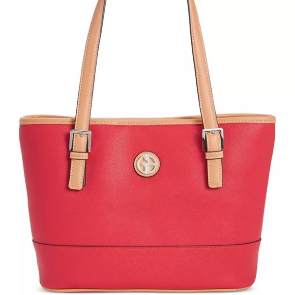 Giani Bernini Handbags - Giani Bernini Saffiano Tote- Red NWT